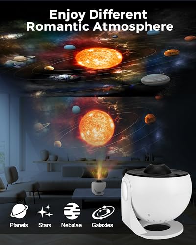 13-in-1 Galaxy Planetarium Projector with Nebula Light