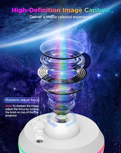 13-in-1 HD Star Projector with Meteor & 4K Projection