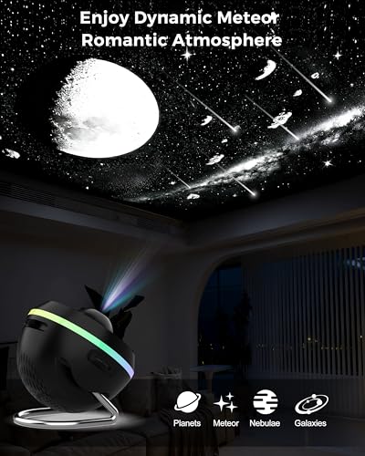 13-in-1 Galaxy Projector with Meteor Shower Effect
