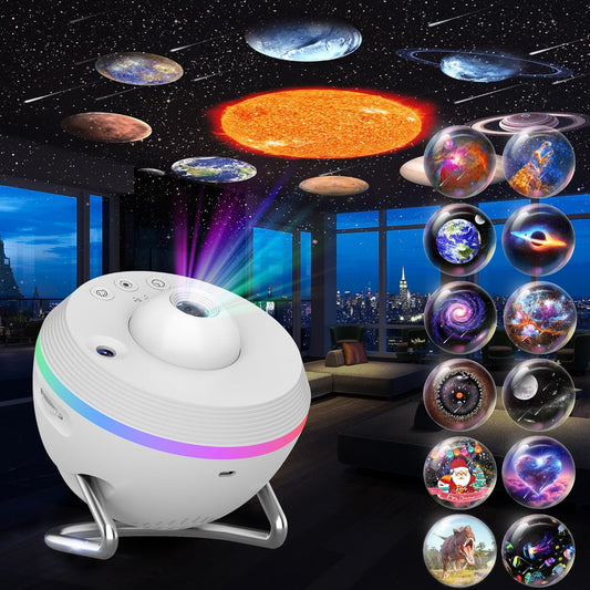 13-in-1 HD Star Projector with Meteor & 4K Projection