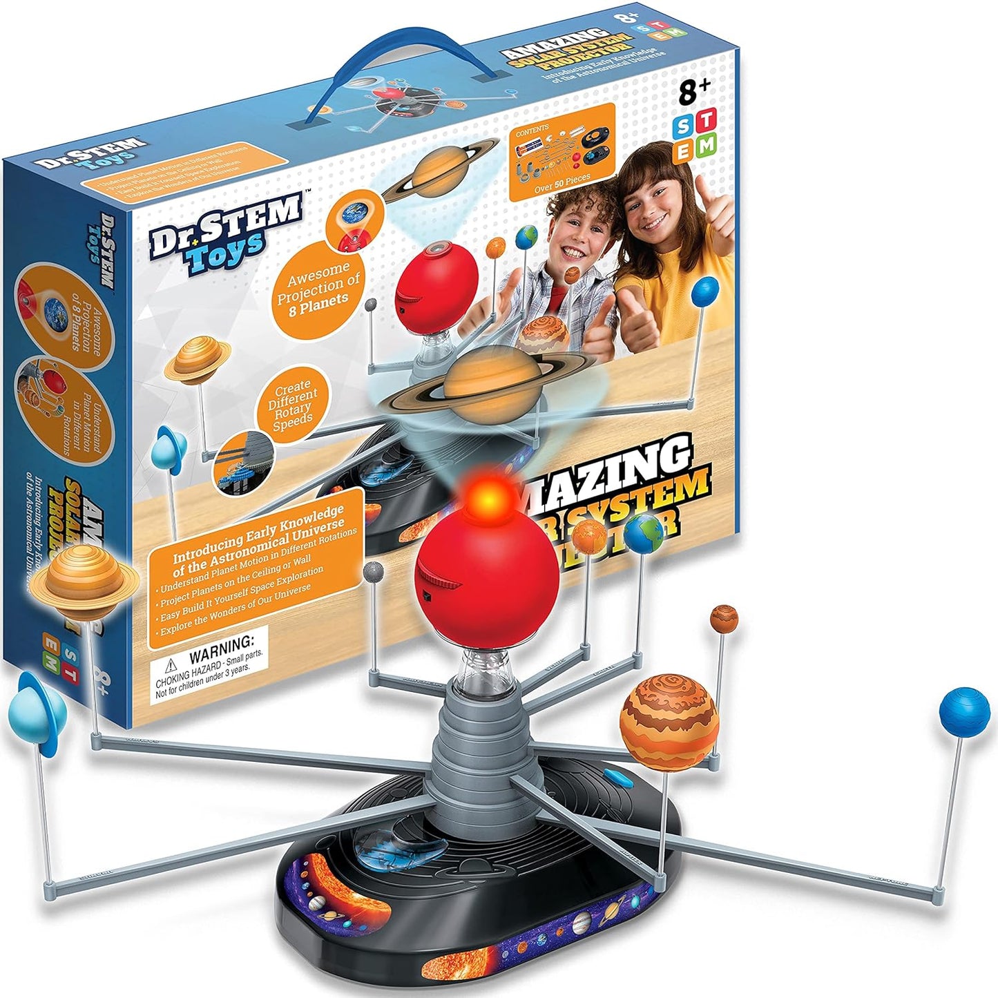 Solar System Projector STEM Kit with 50+ Pieces