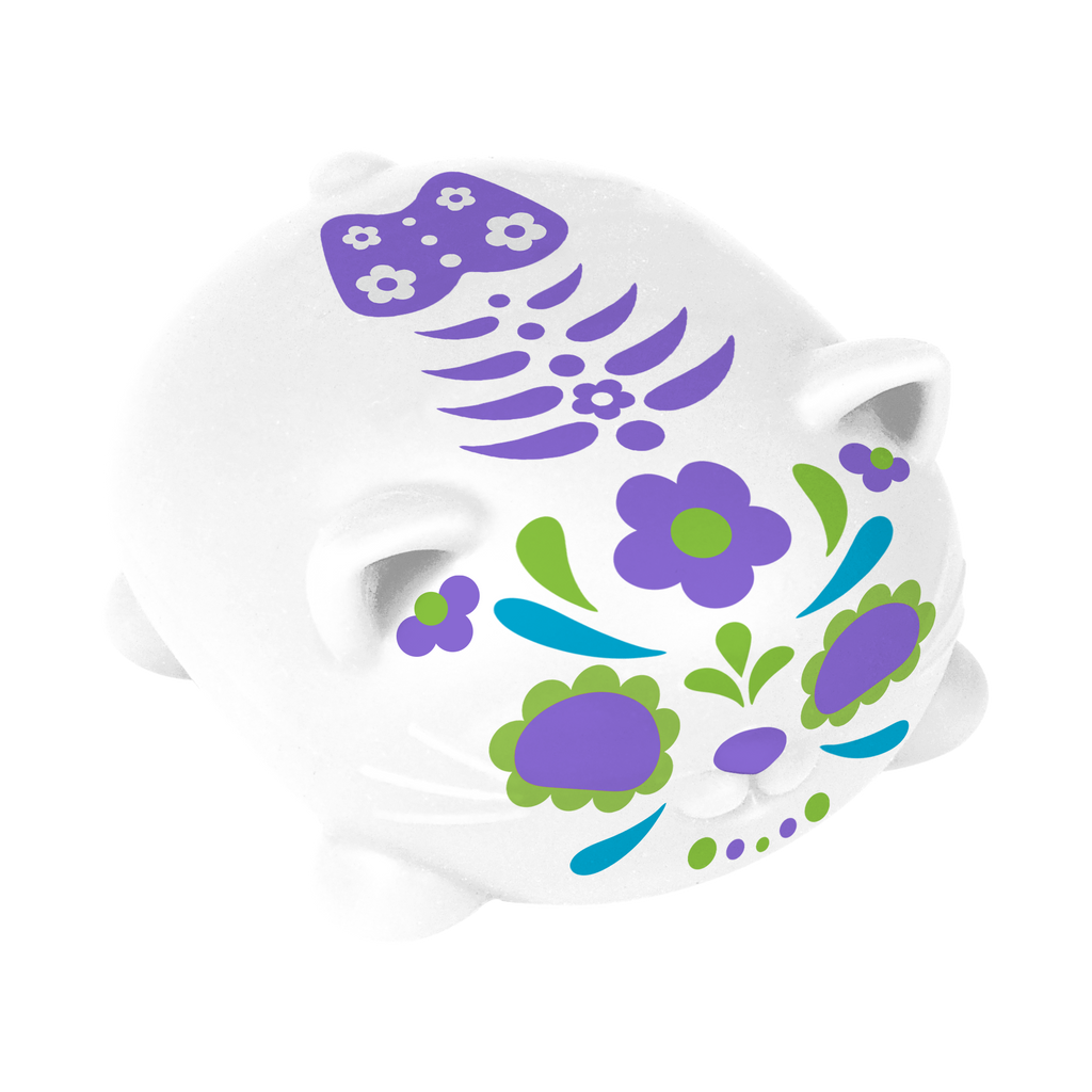 NeeDoh Sugar Skull Cats