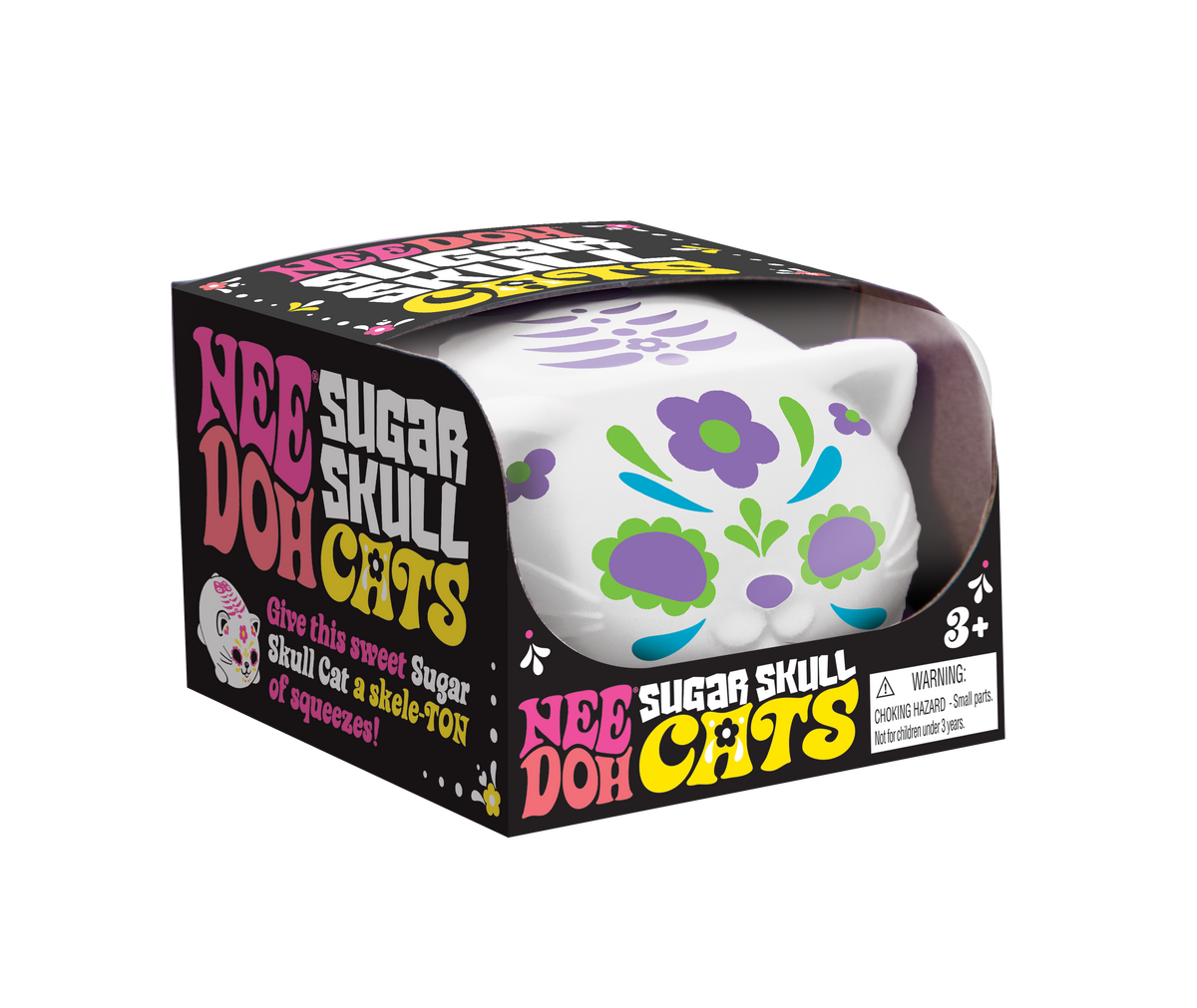 NeeDoh Sugar Skull Cats