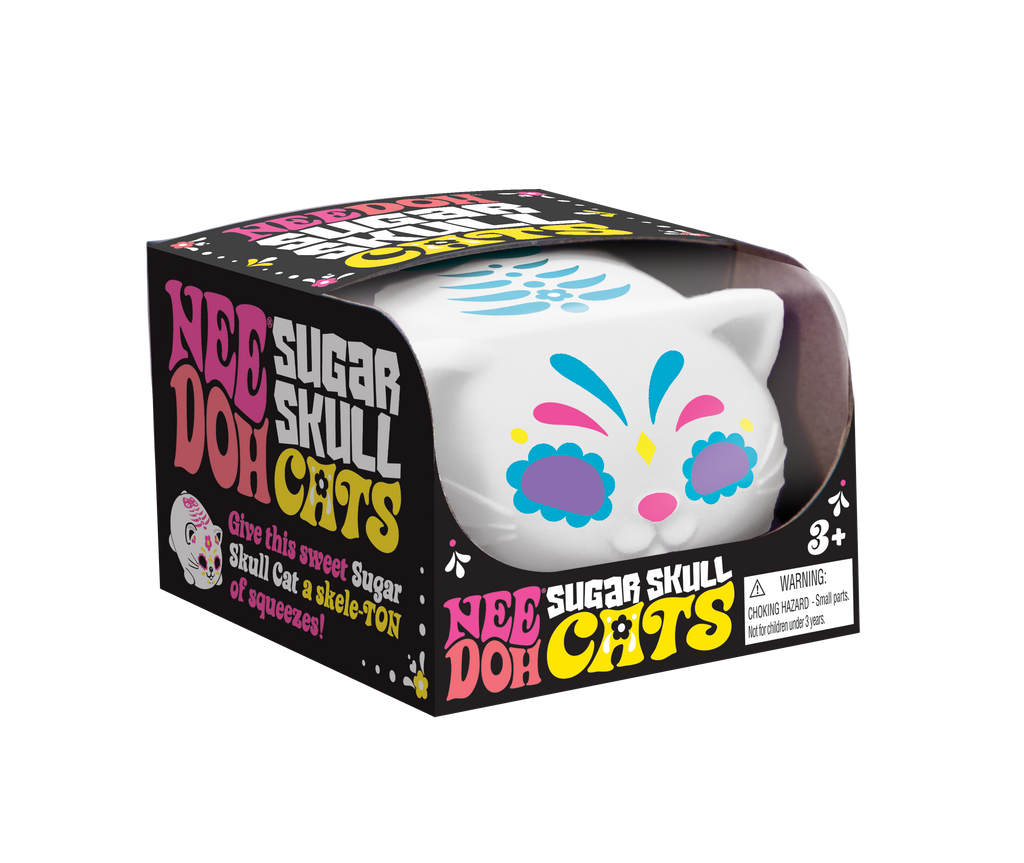 NeeDoh Sugar Skull Cats