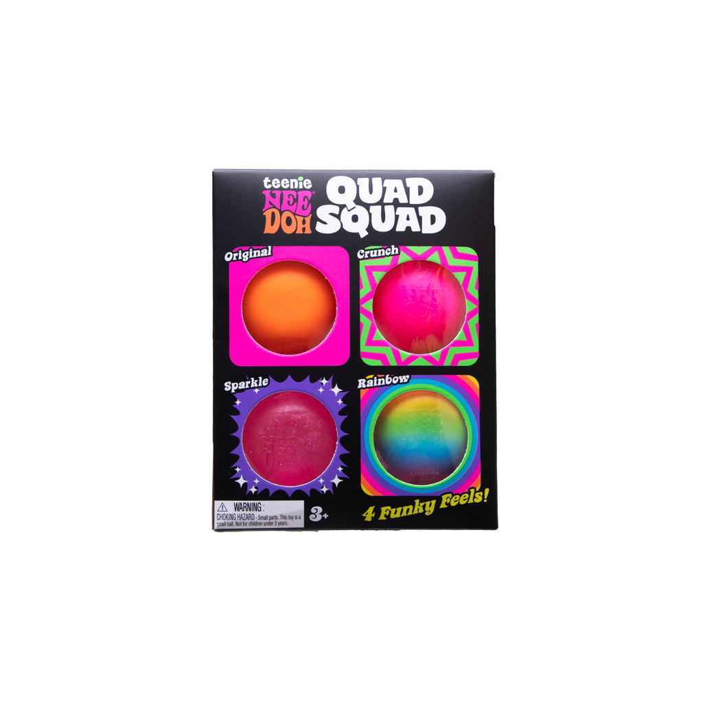 Teenie NeeDoh® Quad Squad Multipack